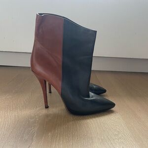 Brian Atwood Black/Brown Booties Size 8